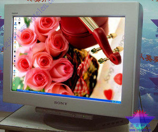 独家不改电阻全新效果及金属原膜加价24寸纯平CRT SONY FW900原座