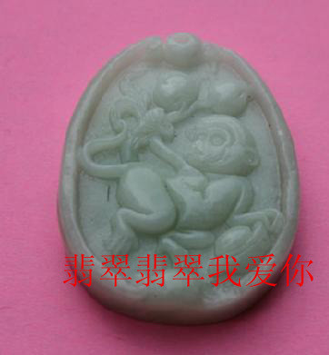 天然蓝田玉生肖猴 十二生肖都有在类目 家居饰品, 雕刻工艺, 玉雕中 - 来自Buy2taobao.com提供专业的淘宝代购服务