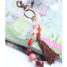 Q30067 饰品 精美包包挂件 流苏包坠