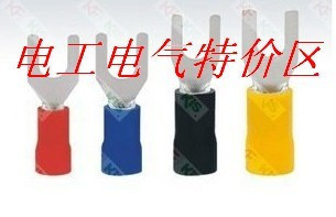 KF叉形预绝缘端头 铜鼻子 端头 线鼻子冷压绝缘端子SV3.5-4 千只在类目 电子/电工, 电工配件, 接线端子中 - 来自Buy2taobao.com提供专业的淘宝代购服务