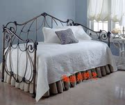 yS030专卖/欧式铁艺沙发床/坐卧两用铁艺沙发/铁艺单人床
