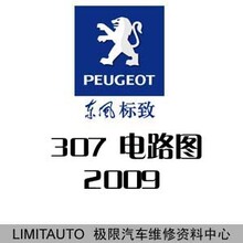 2009东风标致307 T6+2.0AT原厂电路图/线路图 中文版