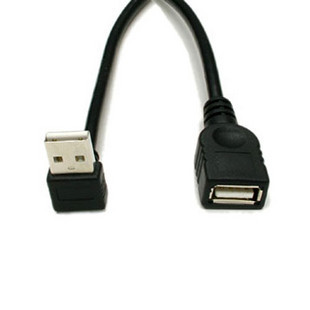 商城专卖 USB-A公弯头对A母延长线 0.2M USB线延长下弯|msdalam kategori Aksesori Digital 3C, komputer USB Zhou Bian, kabel sambungan USB - dari Buy2taobao.com untuk memberikan perkhidmatan ejen Taobao profesional membeli
