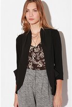 太郎家 欧美原单 个性 休闲小西装7分袖外套<span class=H>top</span><span class=H>shop</span>/jcrew包邮