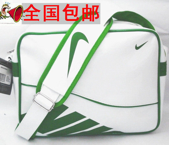 包邮！2010新款【NIKE/耐克】日系风格男女单肩包斜挎包<span class=H>运动包</span>