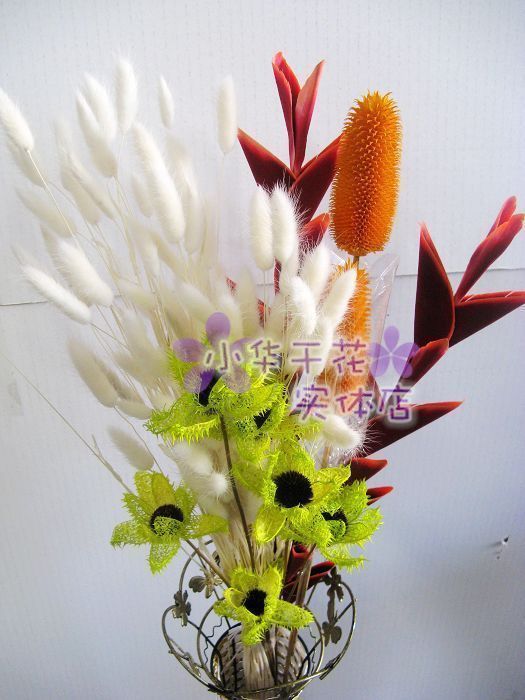 仿真花成品,云南干花【幸福家园】装饰花插花