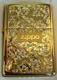 ZIPPO 日本纯银雕花 唐草系列K7