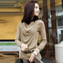 2010秋装新款 韩版时尚休闲甜美可爱淑女T恤上衣