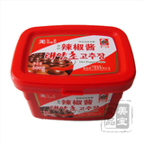 韩国料理材料 石锅拌饭 炒年糕专用菇香韩国辣酱/韩式辣椒酱500g