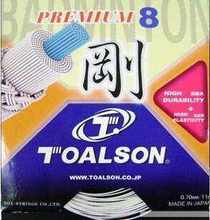 ◆猫狗杂货铺◆杜力臣 TOALSON PREMIUM8 聚脂纤维丝羽毛球线