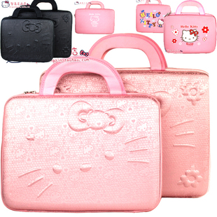  hello kitty电脑包14寸10寸凯蒂猫可爱ipad3ipad2平板电脑包
