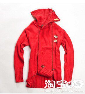 不看后悔!眼袋家曾经经典绝版的一件<em>红毛衣</em> - 
