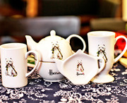 陶瓷杯套装哈罗斯(哈罗斯，)英国伦敦出口harrods马克杯茶壶骨瓷欧式茶杯
