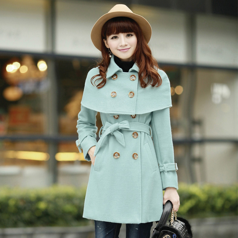 【多图】2012韩版冬季<em>女装斗篷外套</em> - 2012韩