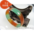 2010冲钻特价正品天然玉石手镯七彩玛瑙手镯假一赔十送盒子
