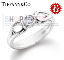 Tiffany plata de ley 925 joyas de anillo guía cajas anillo de regalo