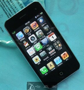 七月最新版Hiphone天翼苹果CDMA 3G双模双待手机 3.6屏+WIFI
