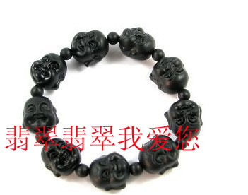 天然泗滨砭石佛头手链-抗疲劳保健饰品|ruв категории ювелирные изделия/алмаз/жадеит/золото, другие природные Джейд, украшения - от Buy2taobao.com для оказания профессиональной услуги покупки агента Taobao