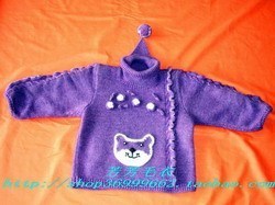 <em>毛衣</em>特色儿童<em>毛衣</em>手工<em>毛衣</em>纯手工<em>编织</em>儿童<em>毛衣</em>