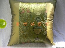 中式古典变色龙床头办公沙发布艺靠垫靠背靠枕抱枕方枕腰枕套