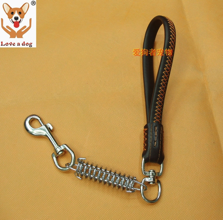 bobi Large dogs Medium dogs Soft surface cowhide Leashes Rotating ring UltraShort 45 centimeter Buffer Accompanying chainin the Pet/Pet food and supplies , Cat/Dog Supplies , Household leashes category - from Buy2taobao.com to provide professional Taobao agent buy service