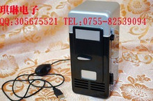 两用 迷你USB冰箱 USB小冰箱 USB保温柜 可制冷也可保温