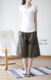 轻松自在的随意款阔腿裤 裙裤