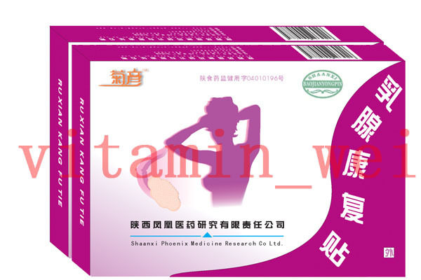 新到09年新品【厂家直销】最新菊彦乳腺贴-乳腺康复贴(6盒)