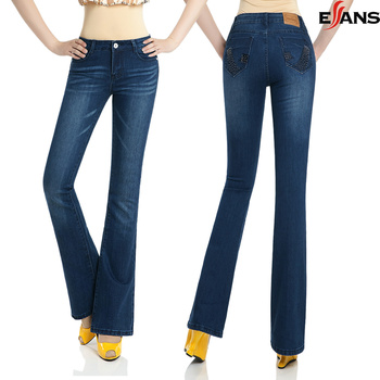 джинсы-клеш для женщин CS108582248.
