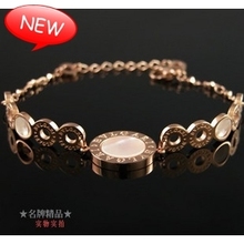 Bvlgari Bvlgari Bvlgari bracelet rose gold chain bracelet titanium bracelet Bvlgari