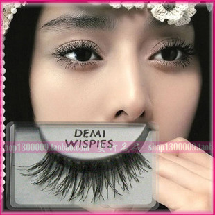 Eye cross messy tail long Qiao genuine ardell Ai Daier false lashes DEMI WISPIES