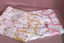 西松屋超大加厚6层纱布睡袋 77*42cm 肩部魔术贴侧面系带