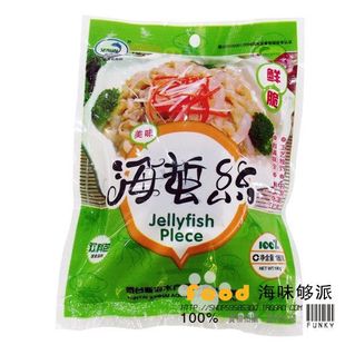  海味够派 海蛰丝180g 烟台海产品 水产品 海食尚 美味海鲜 家厨房
