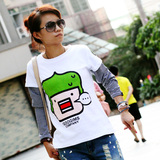 MIX-BAG潮店 2011秋装新品女装 韩国fly系列 百搭长袖打底T恤衫