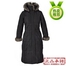 Laura正品<span class=H>女</span>装外贸尾单出口加拿大<span class=H>加长</span><span class=H>款</span>加厚毛领<span class=H>羽绒</span><span class=H>服</span>清仓358元