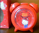 sanrio hello kitty红色闹钟