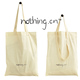 nothing.cn 粗胚棉布环保大购物袋