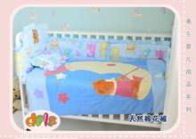 上海名牌*蒂乐皇家小熊婴儿棉花被*婴儿床品*防伪*安检