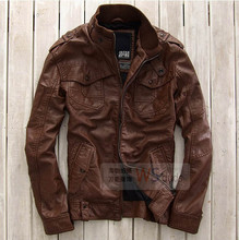2010  JackJones 杰克琼斯超有型洗水皮衣