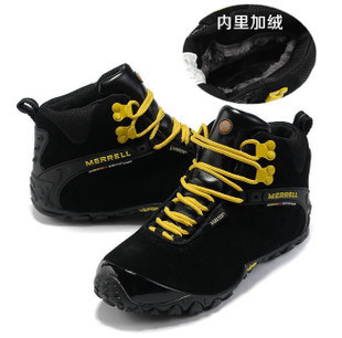  正品冬季保暖靴子男女款户外靴棉靴棉鞋大码雪地靴短筒登山鞋高帮