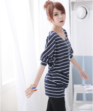 2010新品韩版女装<span class=H>春装</span>热卖夏装淑女秋装蝙蝠袖短袖T恤038