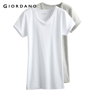 Giordano men's underwear in summer 2012 new two-Pack underwear plain v neck short sleeves 01242014