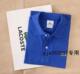 疯狂抢购LACOSTE法国鳄鱼全棉男女情侣T恤彩蓝