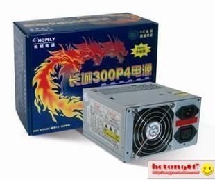 中关村实体店长城 ATX-300P4-PFC 长城300W电源 三年质保