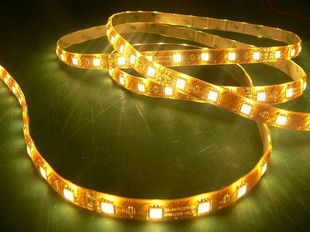 waterproof led Patch Soft light Soft lights Super bright yellow 60 Lamp beads/rice Yellow plate 4 meters and a roll.in the 3C Digital Accessories, Electronic components market , Electronic component , Other components category - from Buy2taobao.com to provide professional Taobao agent buy service