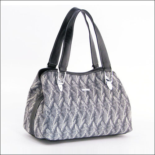 庆五钻!专柜正品梦特娇<span class=H>女包</span>/黑色手提包/单肩包包/两用包包4h872
