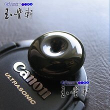 玉丰轩和田玉墨玉（黑羊脂）籽料平安扣最高品质淘宝孤品！厚重款