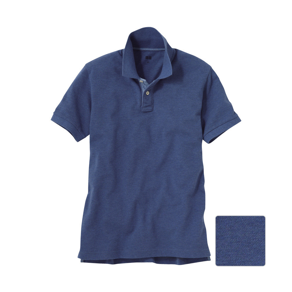 男装 水洗POLO衫(短袖)A UNIQLO<span class=H>优衣库</span> 初上市价格 149元