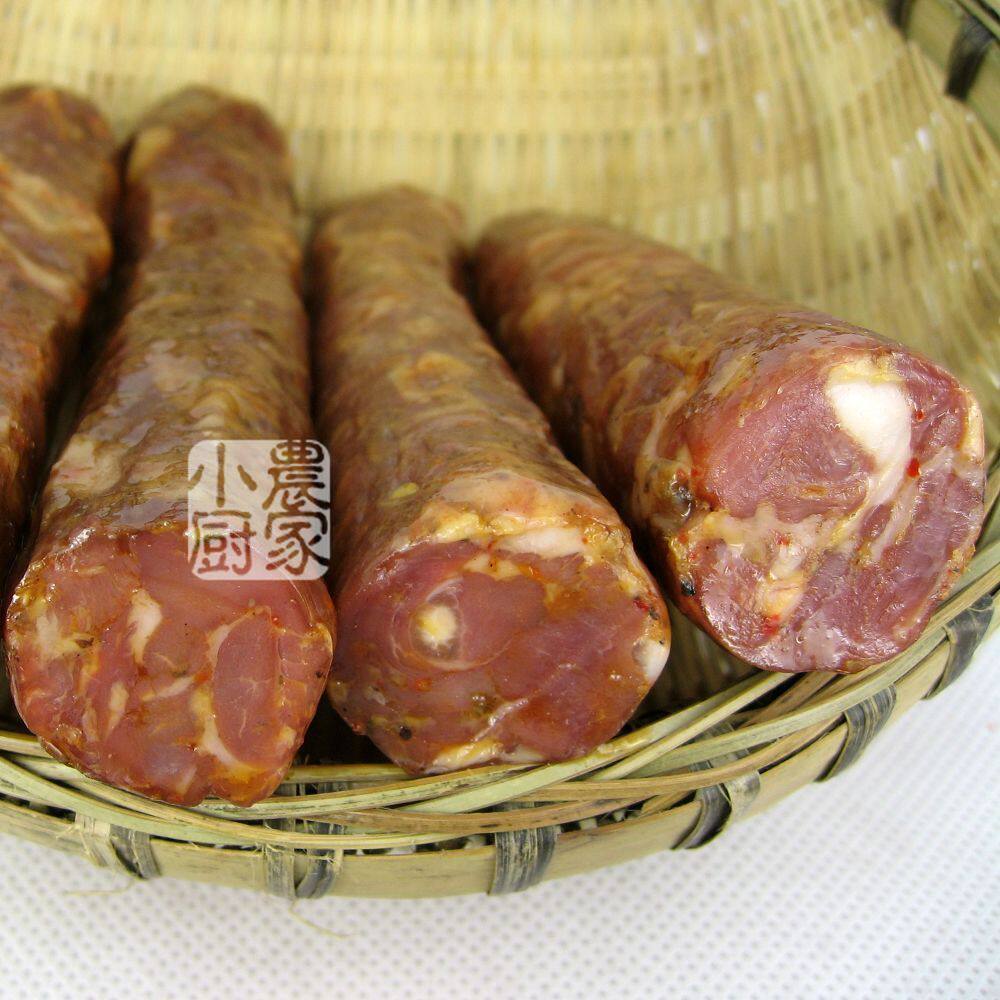 皇冠信誉良心出品~杨妈手工自制（川味香肠500g）农家腊肉腊肠