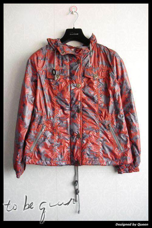 清仓秒杀价 日本少女品牌Nice Claup防雨带帽拉链休闲衫